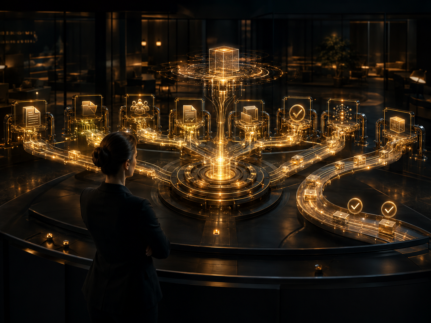 AI workflow automation corporate training