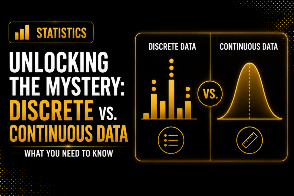 Discrete vs Continuous Data: Key Differences Explained