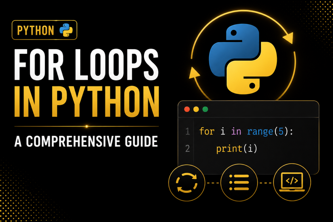 For Loops in Python: A Comprehensive Guide - SAI DataScience