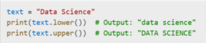 string data type
