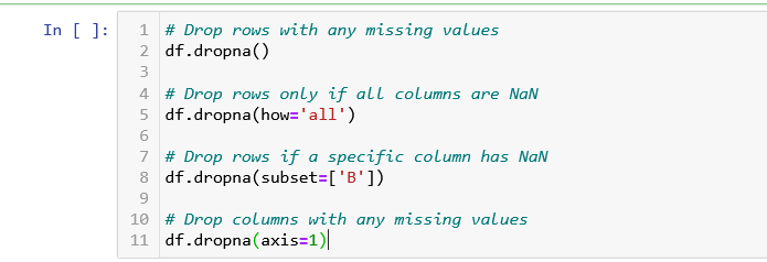 missing data